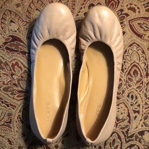J.Crew Cream/Nude Ballet Flats